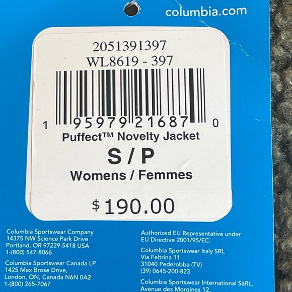 NWT COLUMBIA PUFFECT SHERPA BOMBER JACKET MSRP $190 OLIVE GREEN - Picture 17 of 17